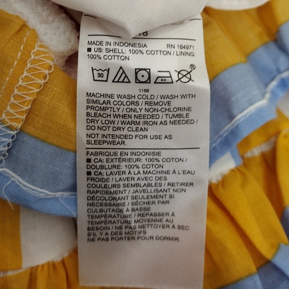 NWT Janie And Jack Striped Beachy Elastic Waist Romper Size XXL - Picture 14 of 14